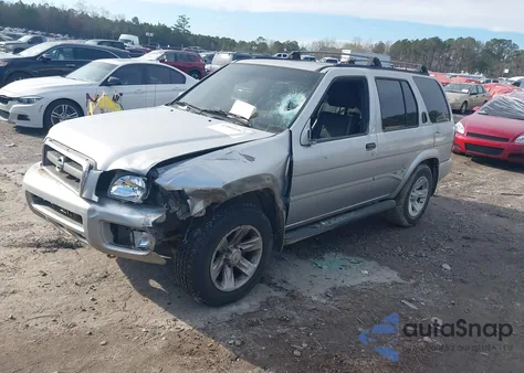 2002 Nissan Pathfinder Le z USA, uszkodzony, nr VIN JN8DR09Y52W719782
